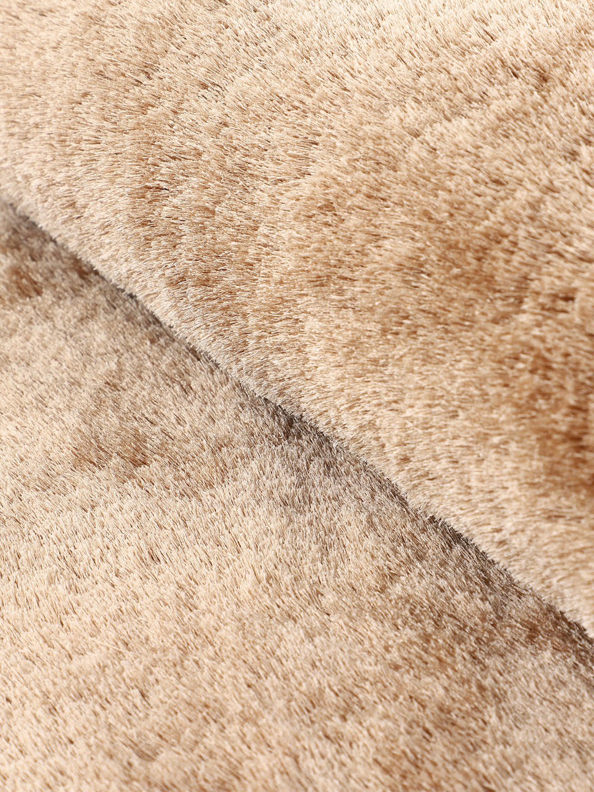 Hochflorteppich Breeze Quadratisch Beige