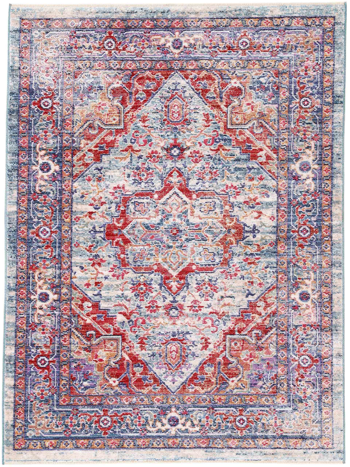 Teppich Phoenix Blau