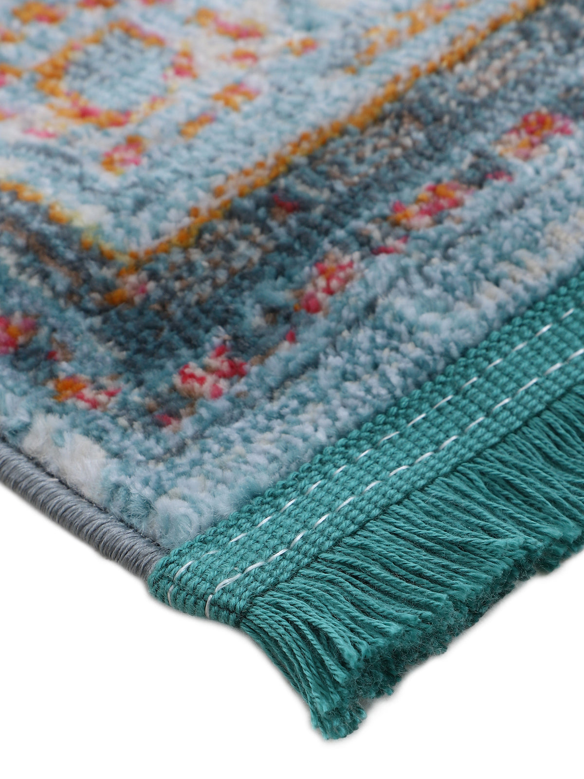 Vintage Teppich Desna Blau