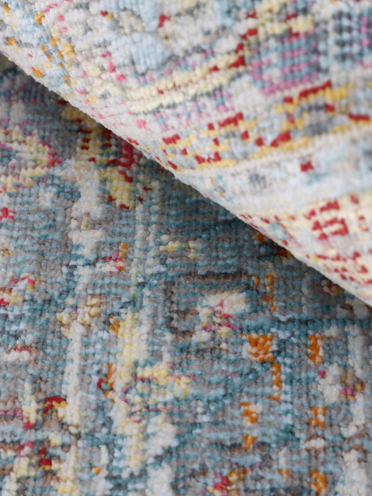 Vintage Teppich Esha Läufer Multicolor
