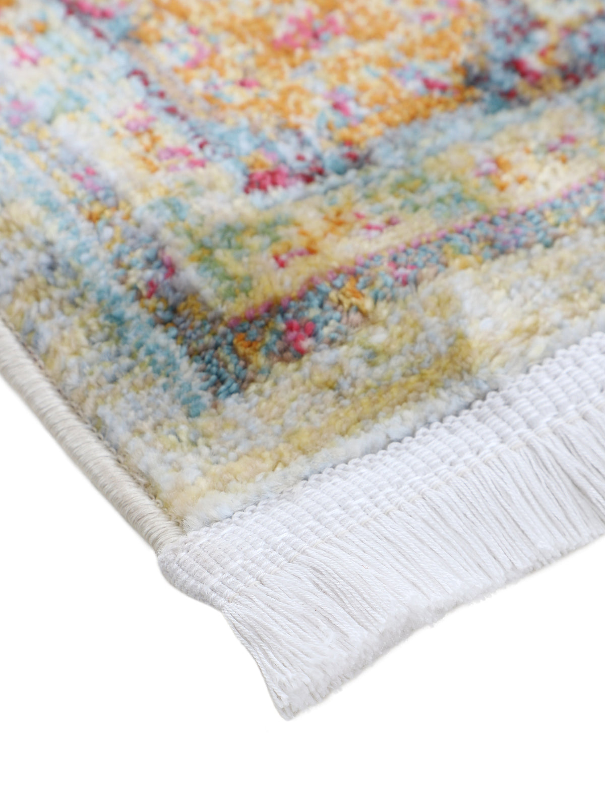 Vintage Teppich Harleen Läufer Multicolor