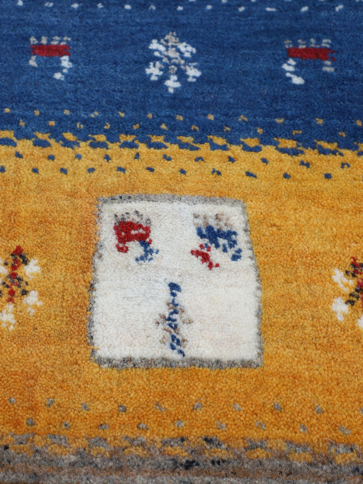 Wollteppich Gabbeh Soni Läufer Multicolor