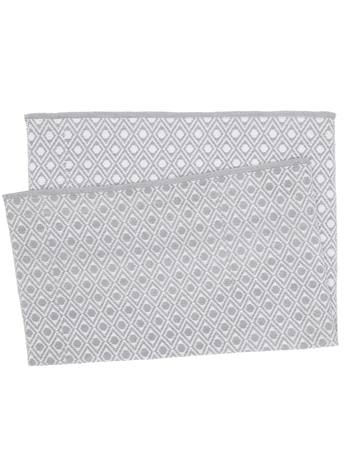 In- & Outdoor Teppich aus recyceltem Material Creme