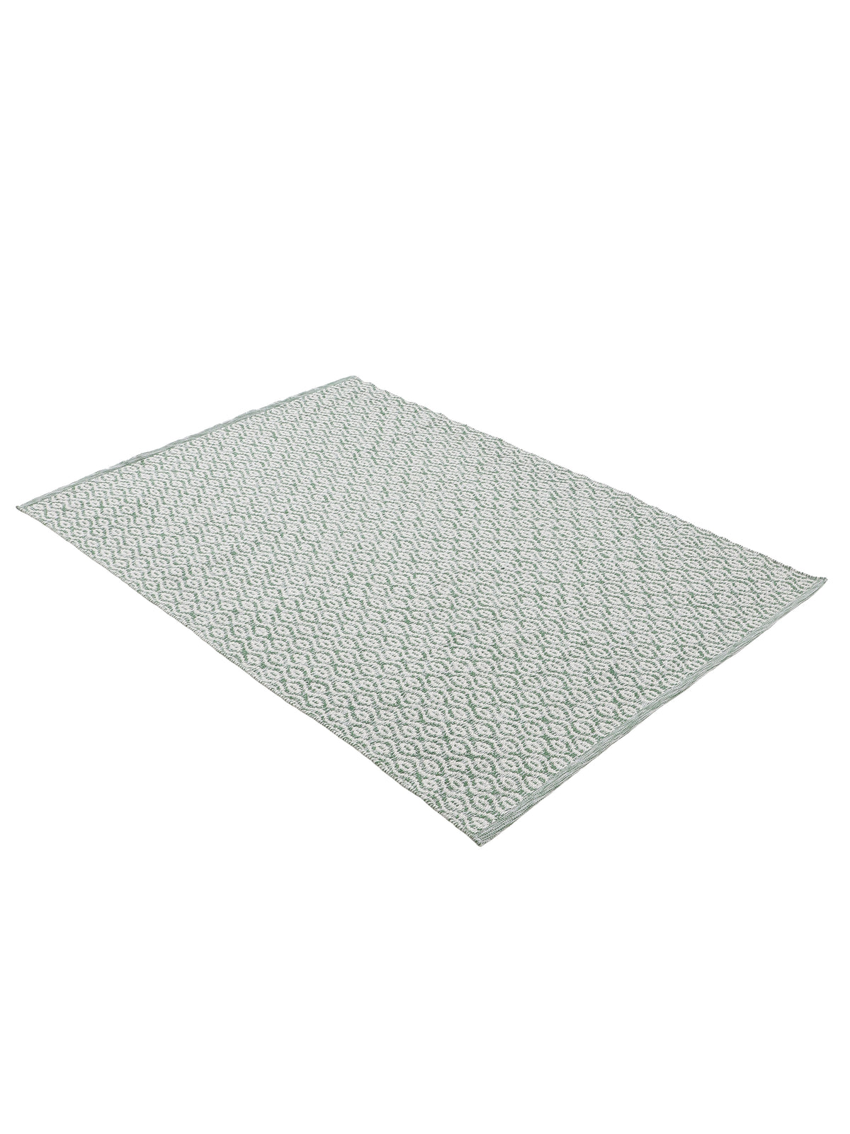 In- & Outdoor Teppich aus recyceltem Material Hellgrün