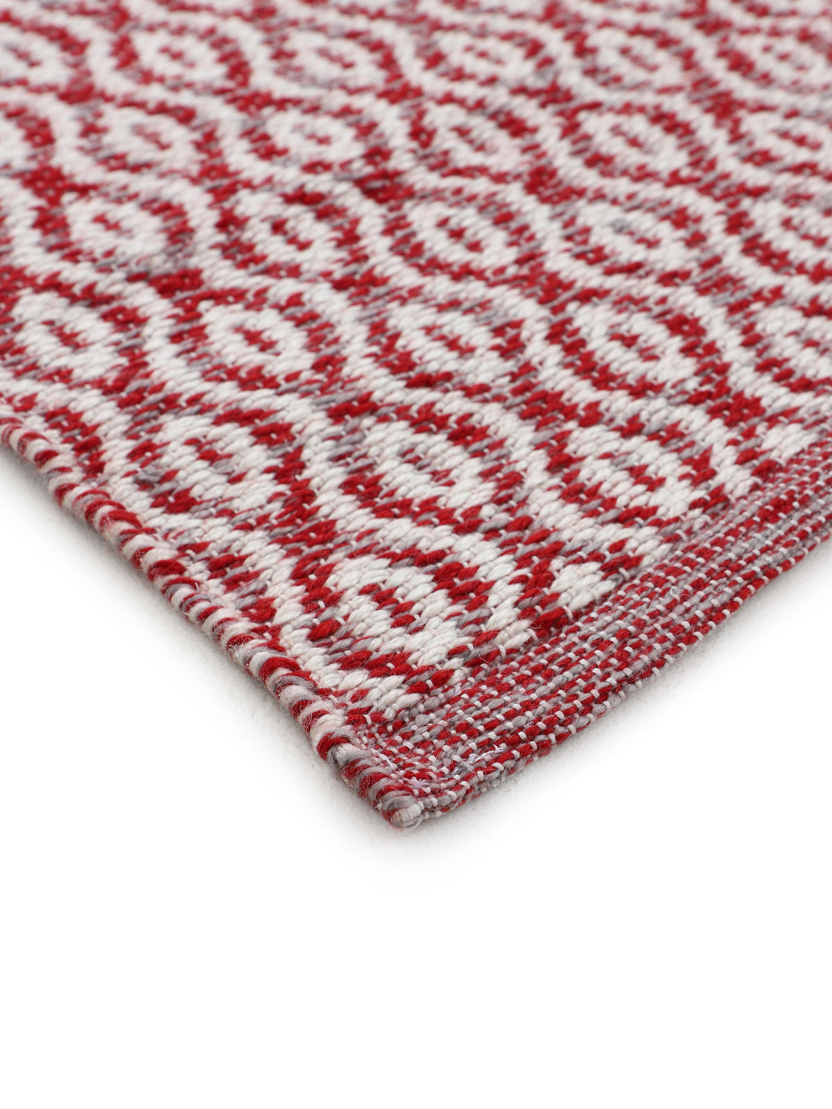 In- & Outdoor Teppich aus recyceltem Material Rot