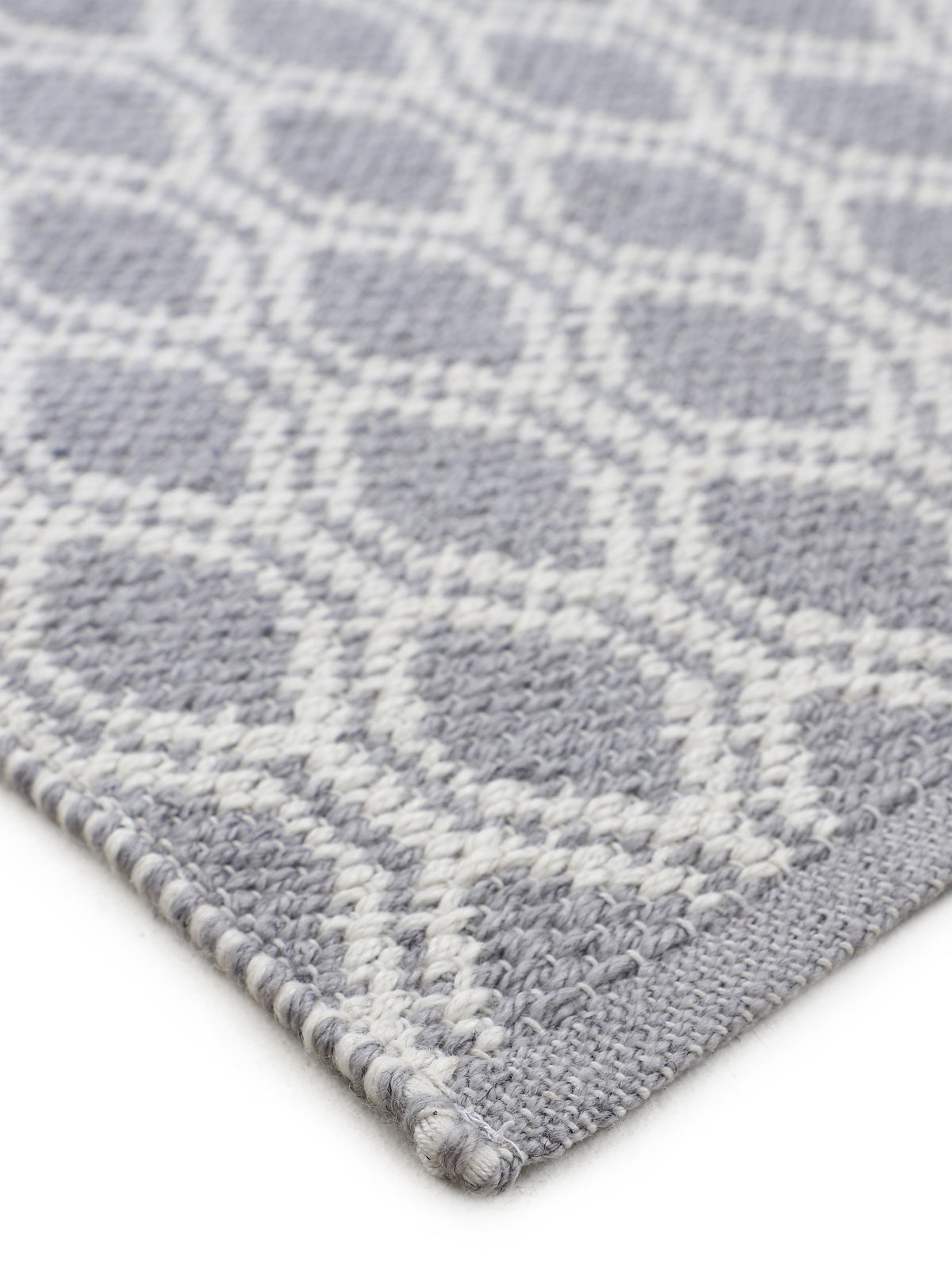 In- & Outdoor Teppich aus recyceltem Material Grau