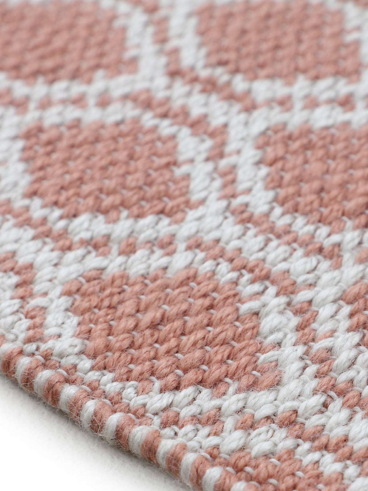 In- & Outdoor Teppich aus recyceltem Material Peach