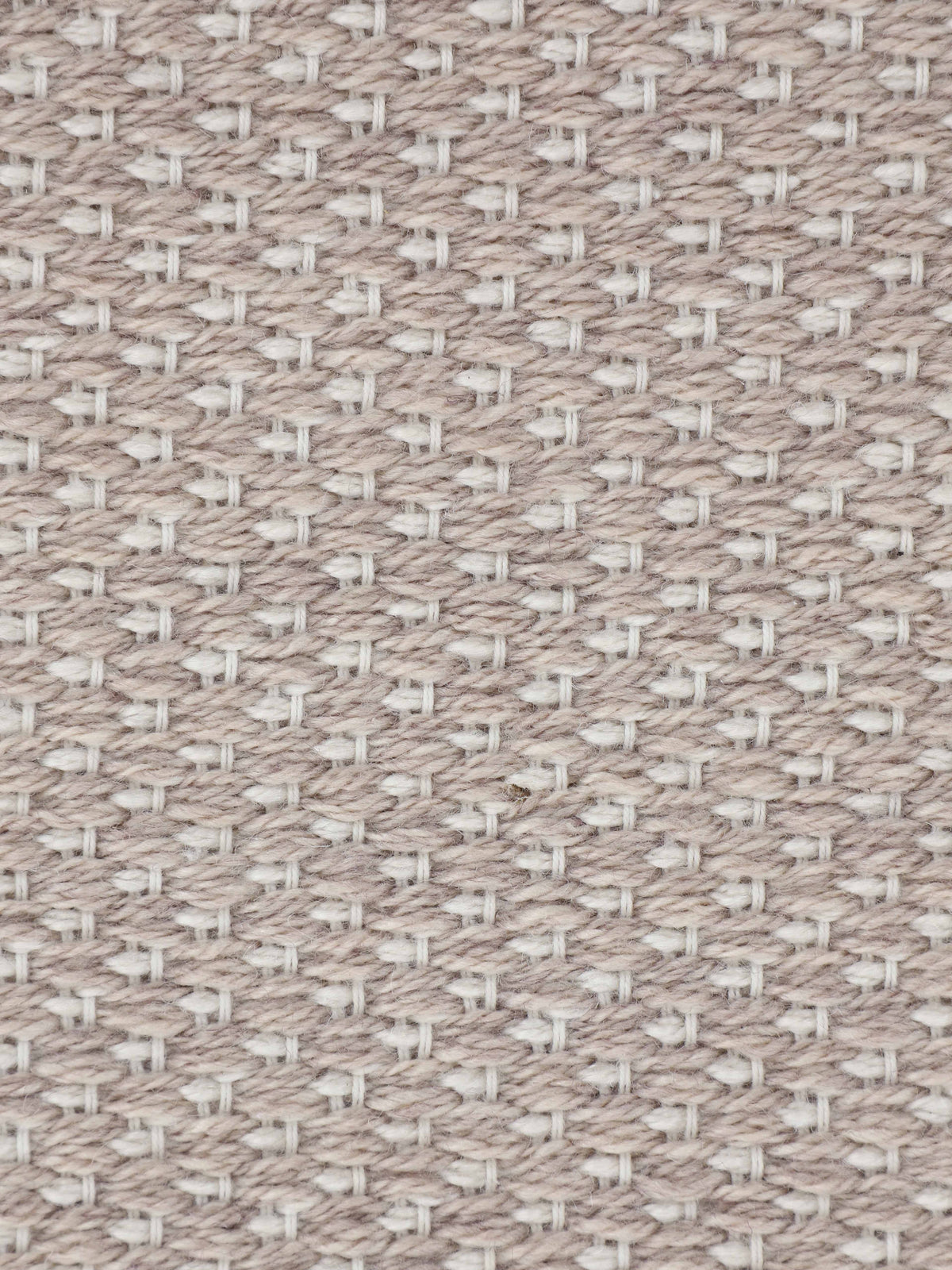 In- & Outdoor Teppich aus recyceltem Material Creme