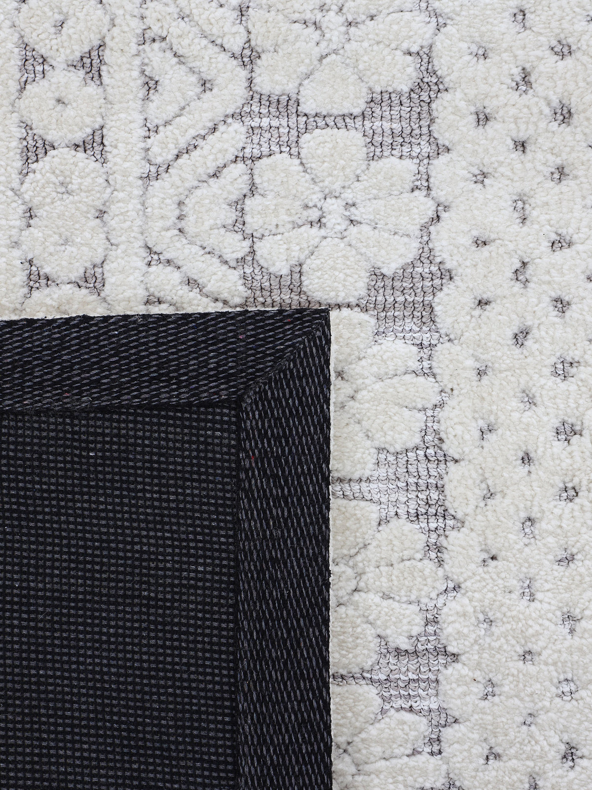 Teppich Holly Creme/Braun