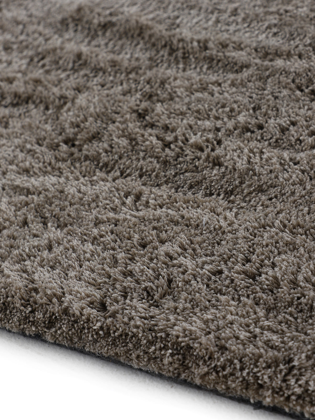 Hochflorteppich Silky Läufer Beige