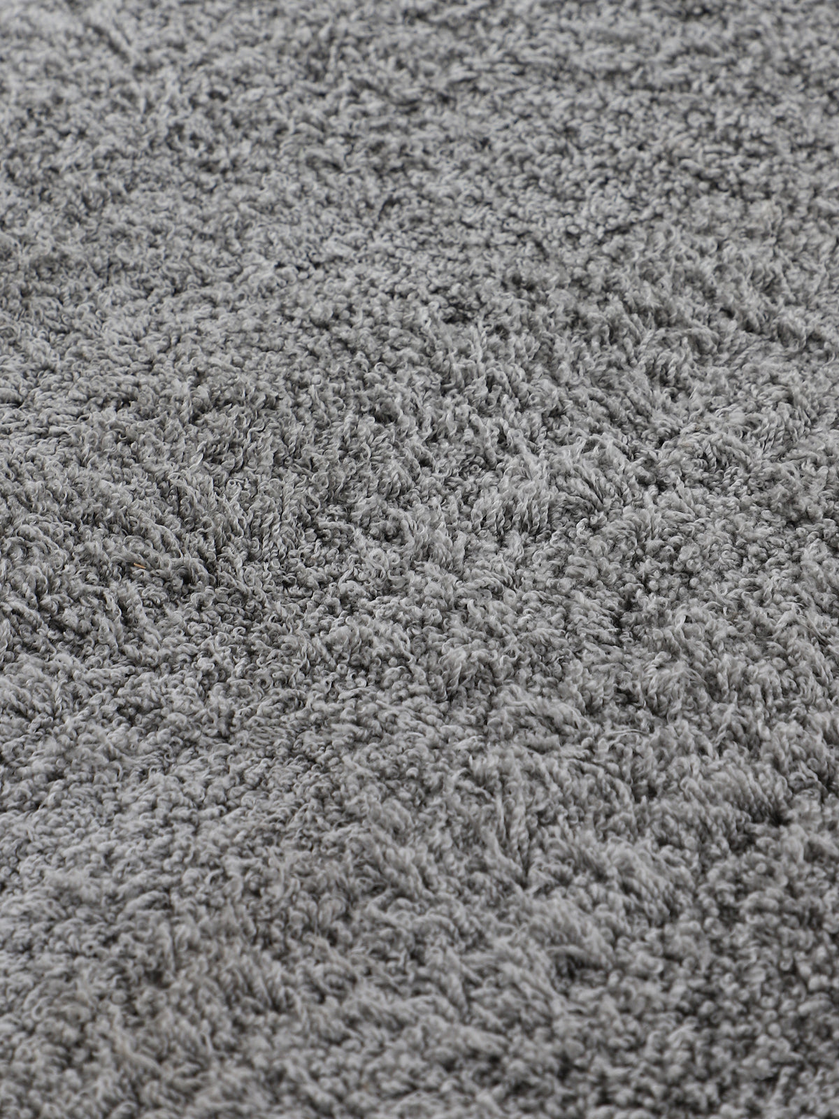 Hochflorteppich Silky Läufer Hellgrau