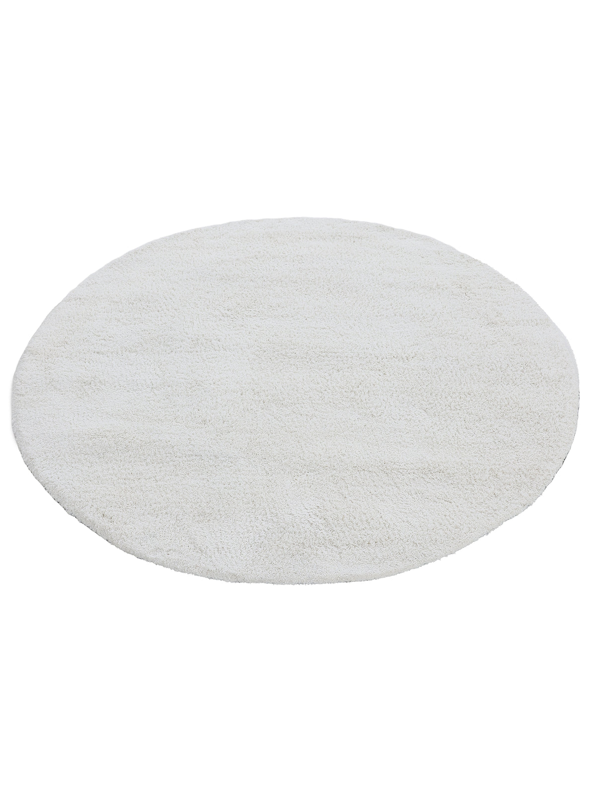 Hochflorteppich Silky Rund Creme