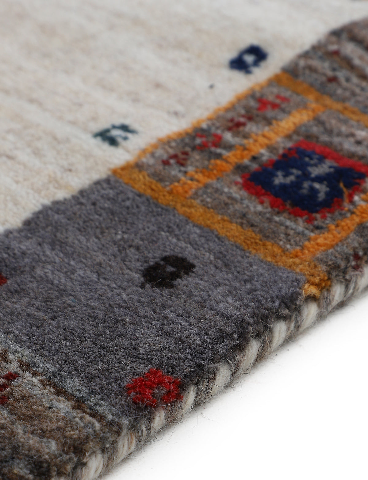 Wollteppich Gabbeh Vida Läufer Multicolor