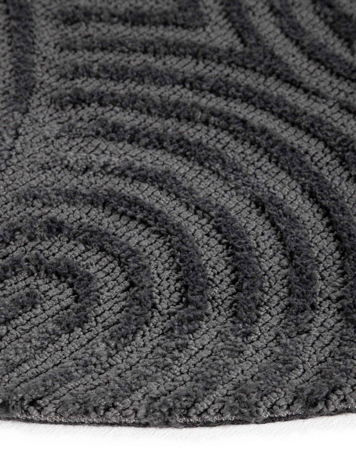 Teppich Holly Zen Rund Grau