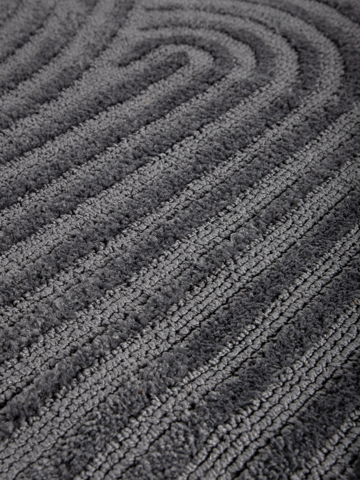 Teppich Holly Zen Rund Grau