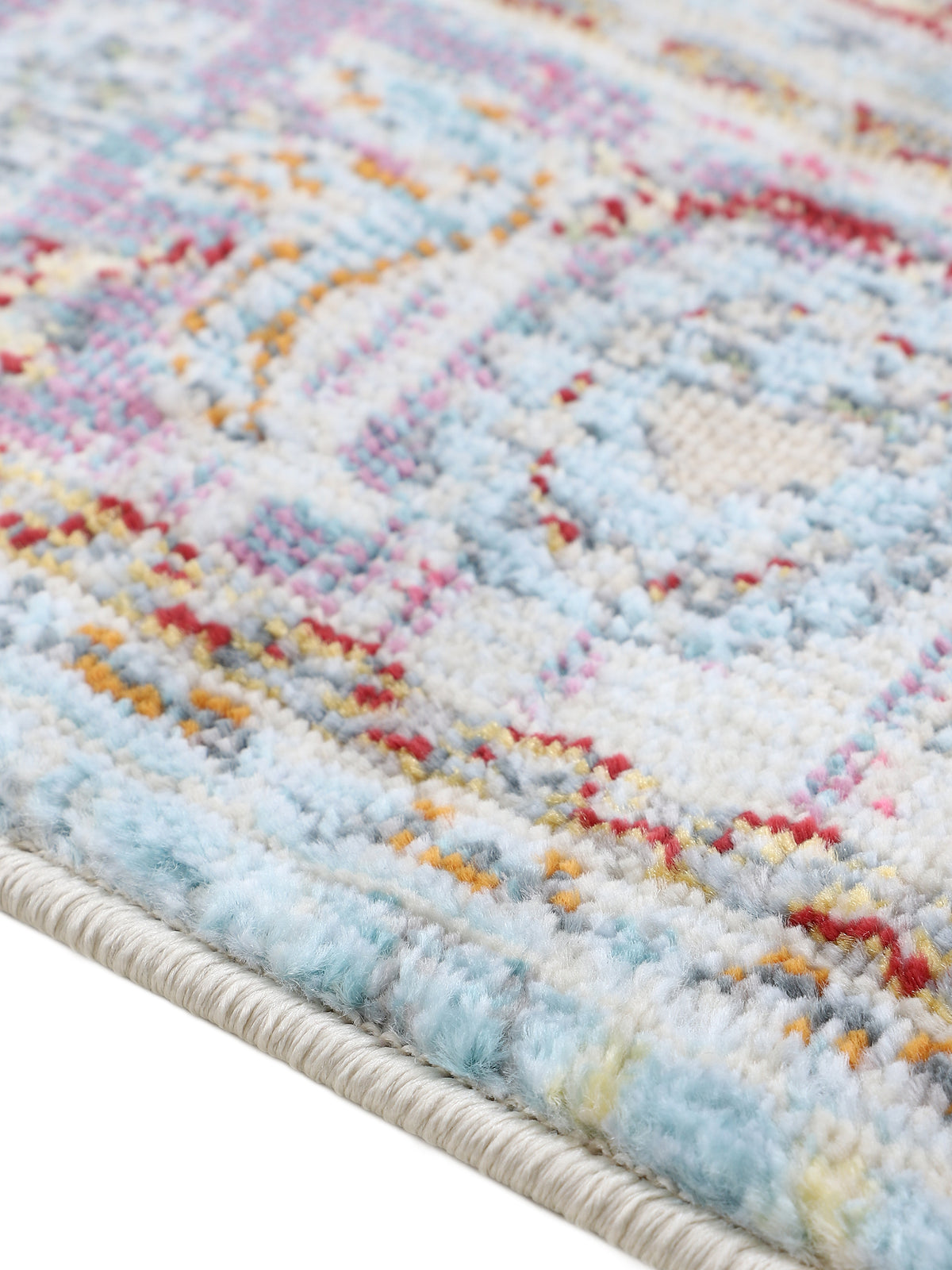 Vintage Teppich Esha in multicolor aus kunstfaser