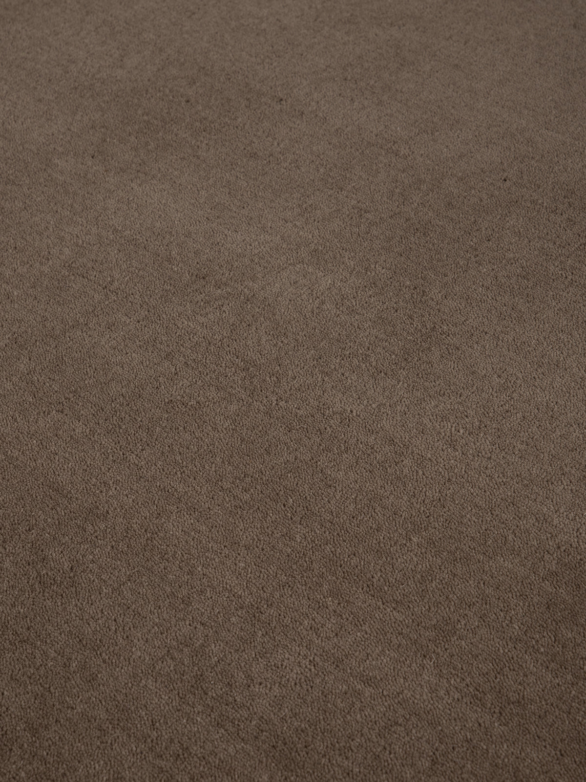 Wollteppich Gabbeh Lola Läufer Taupe aus Wolle