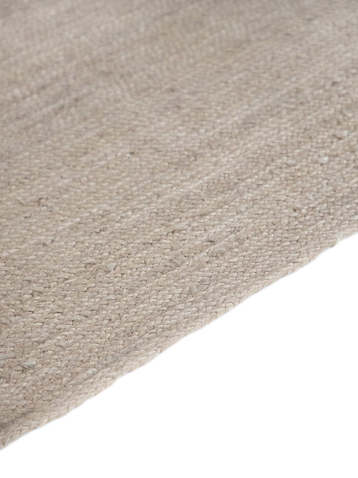 Juteteppich Nele Taupe in taupe aus sisal/jute