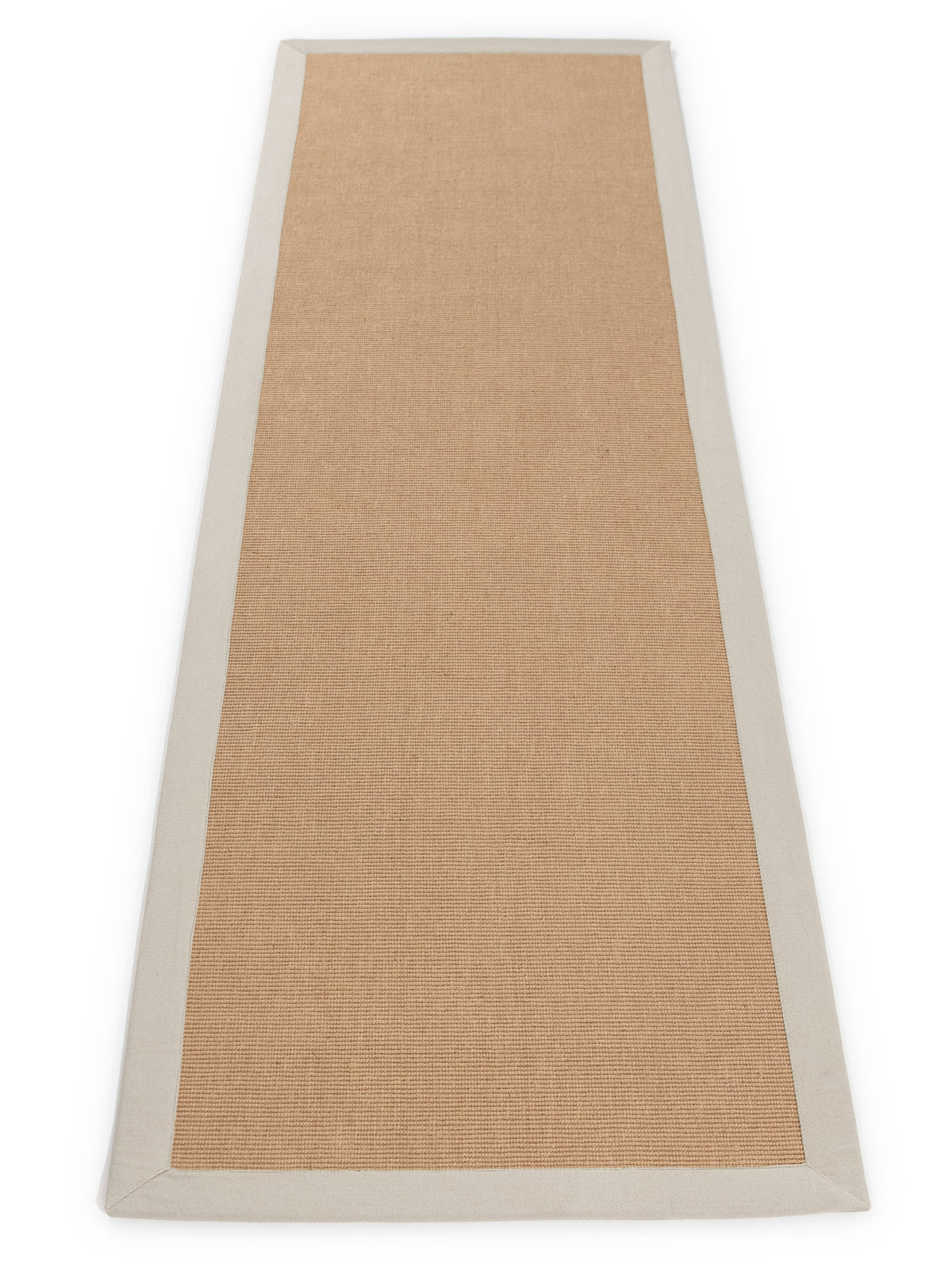 Sisalteppich Läufer Creme in creme aus sisal/jute