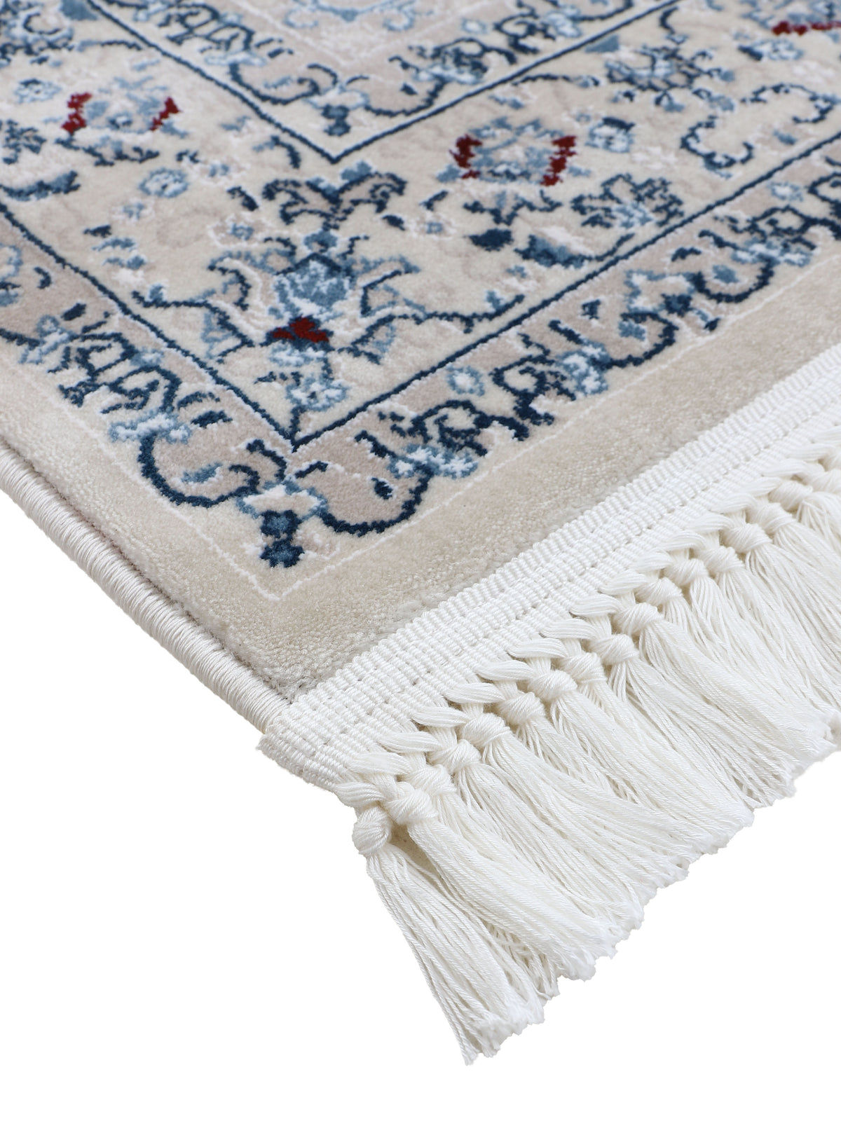 Teppich Nain Diane Dunkelblau in dunkelblau aus kunstfaser