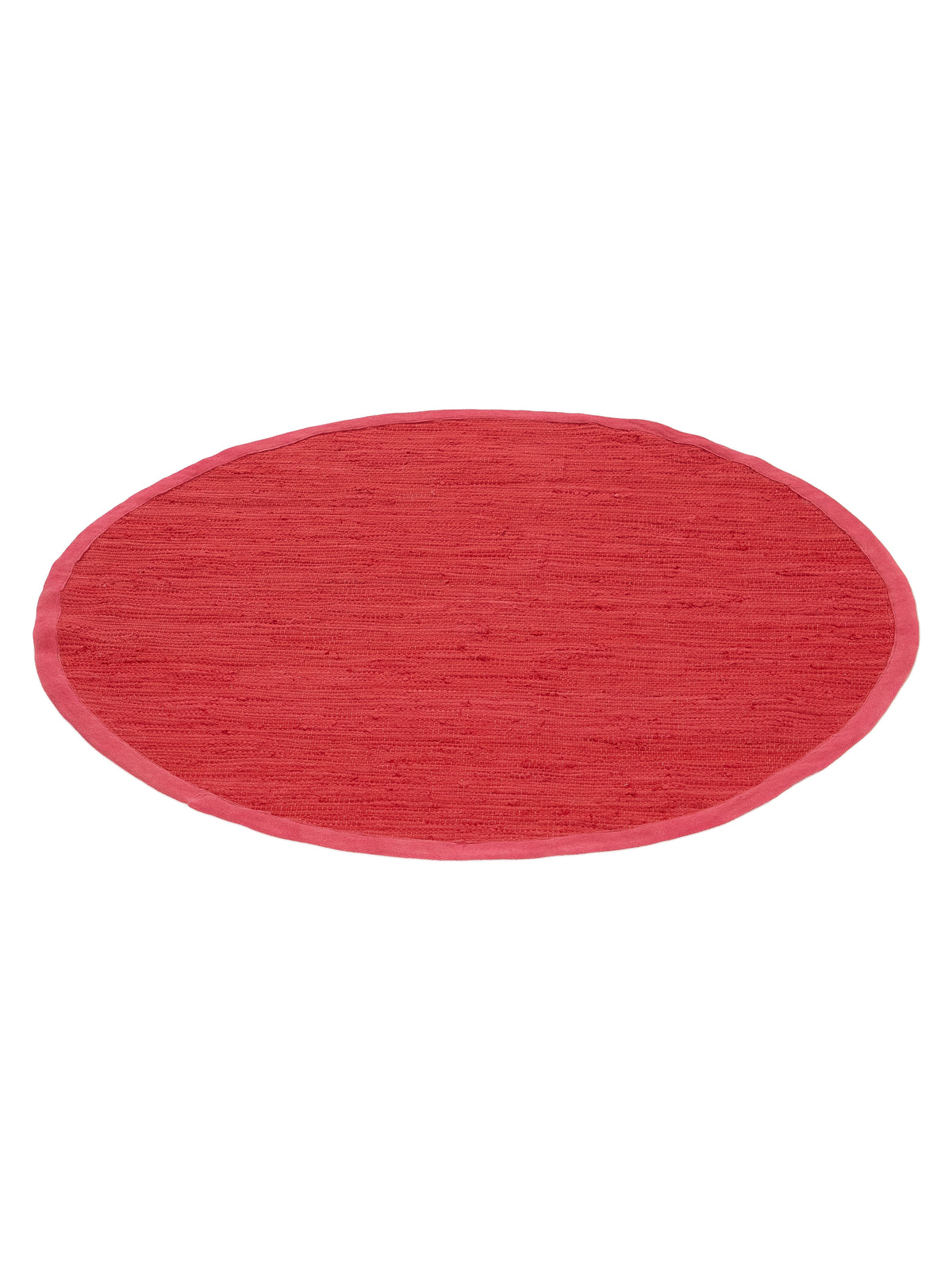 Kelim Chindi Uni Rund in rot