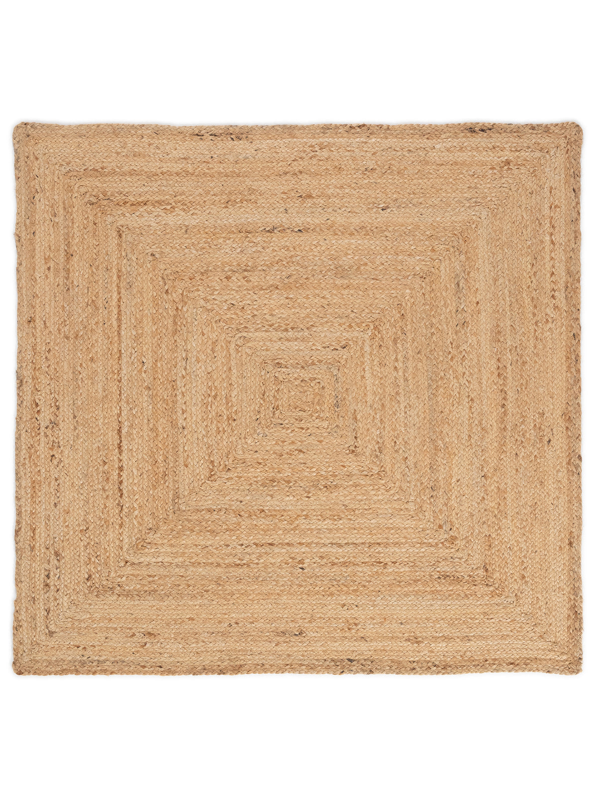 Juteteppich Nele Quadratisch Beige aus Sisal/Jute