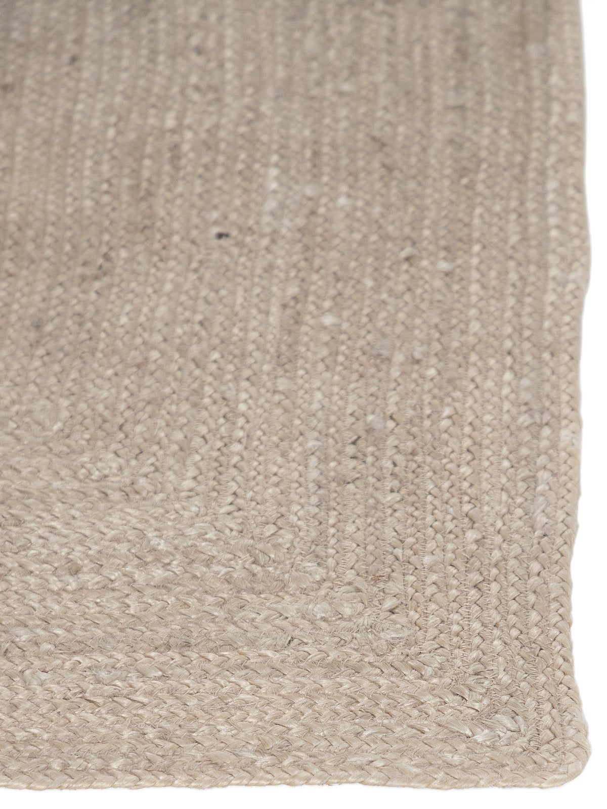 Juteteppich Nele Quadratisch Taupe in taupe aus sisal/jute