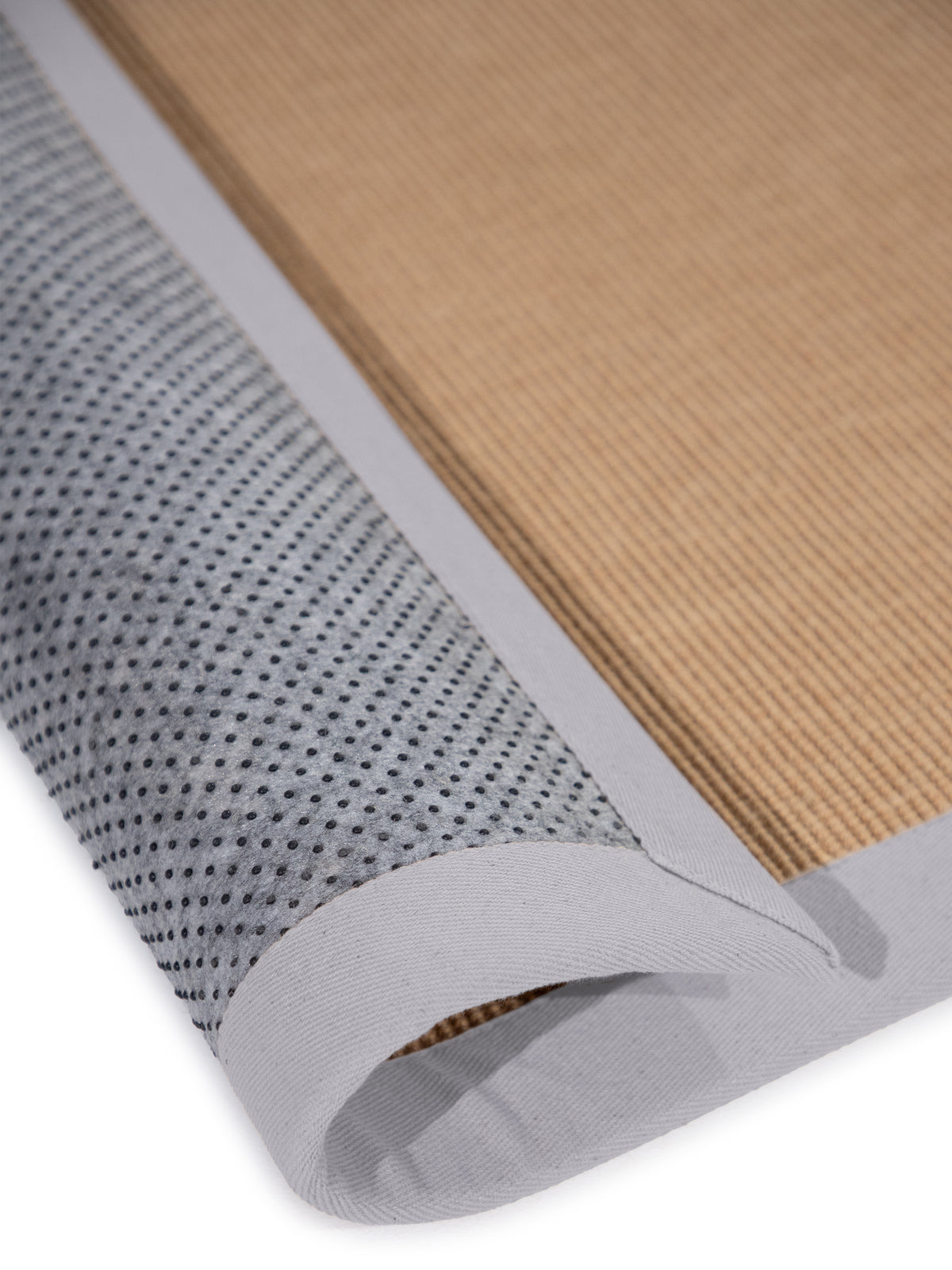 Sisalteppich Hellgrau aus Sisal/Jute