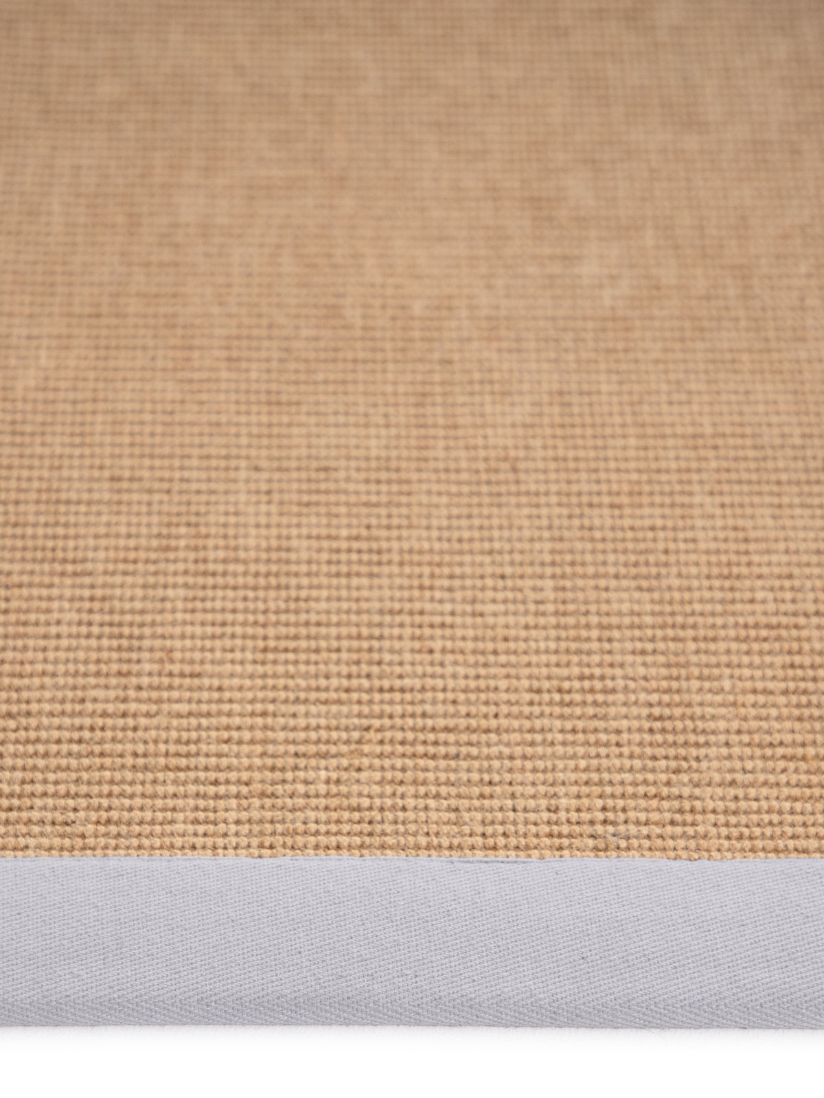 Sisalteppich Läufer Hellgrau aus Sisal/Jute