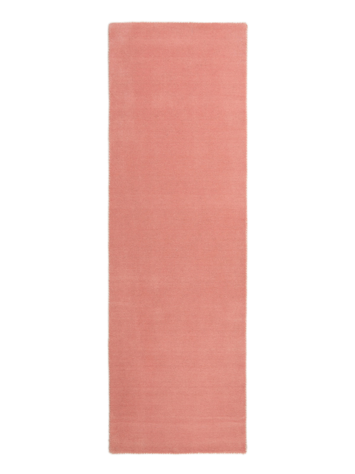 Wollteppich Gabbeh Lola Läufer Rosa aus Wolle