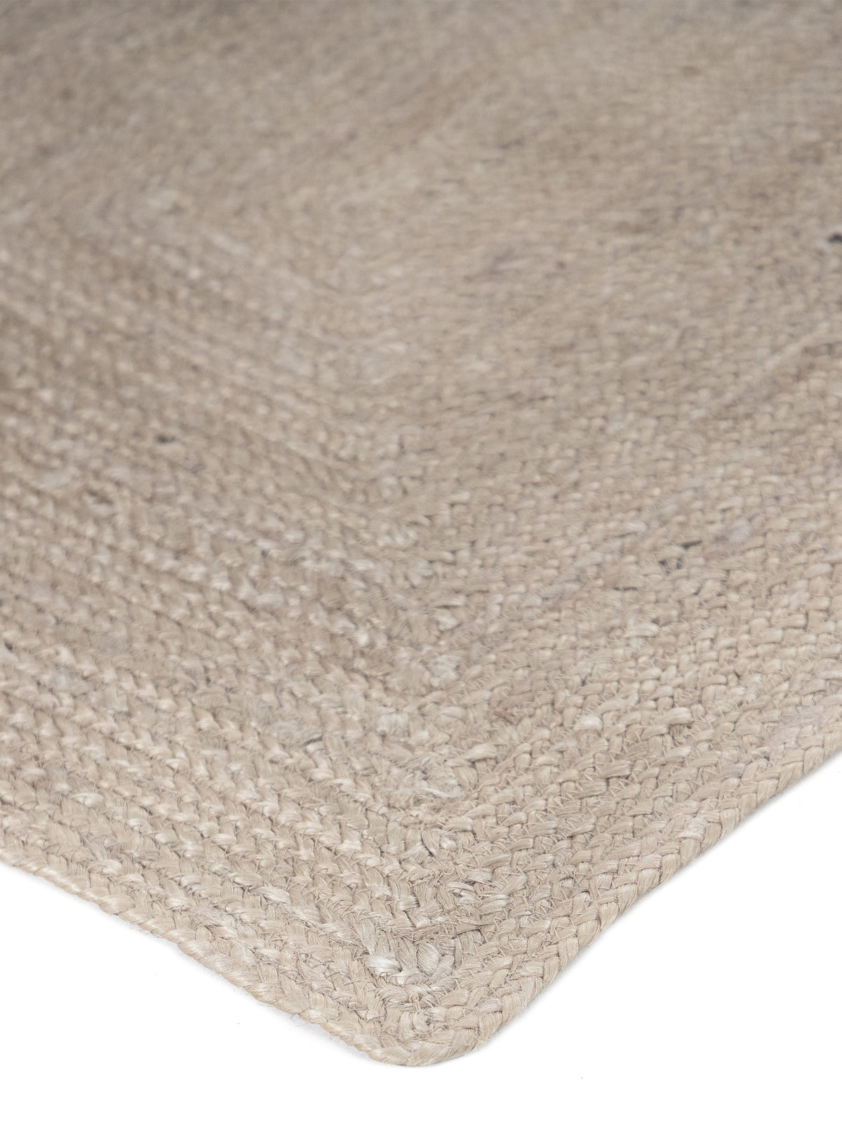 Juteteppich Nele Läufer Taupe in taupe aus sisal/jute