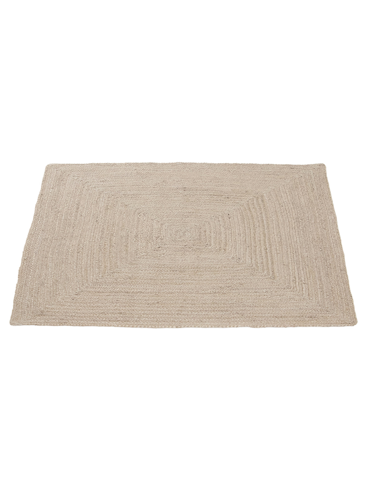 Juteteppich Nele Quadratisch Taupe in taupe aus sisal/jute
